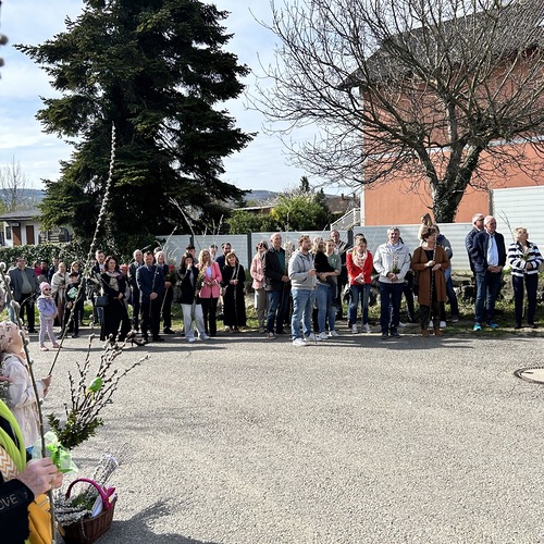 Palmweihe und Prozession