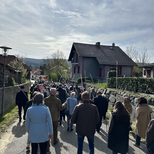 Palmweihe und Prozession