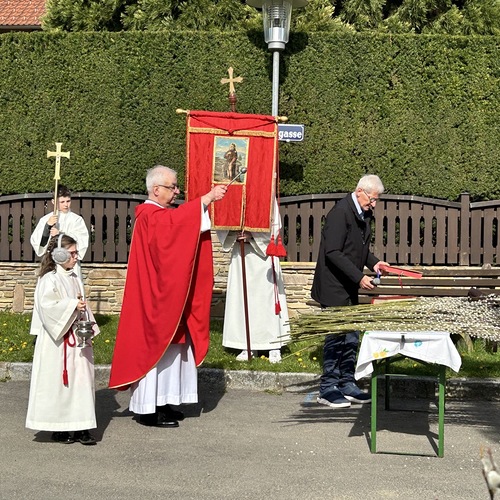 Palmweihe und Prozession